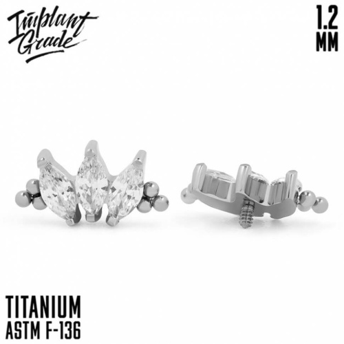 Накрутка-кластер Marquise vol.2 Bead 1.2 мм фото 2